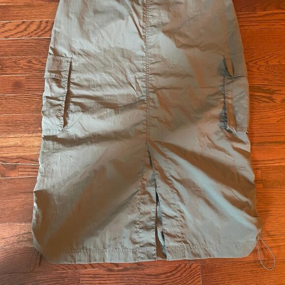 Utility Style Drawstring Cargo Skirt- Large - Picture 3 of 6